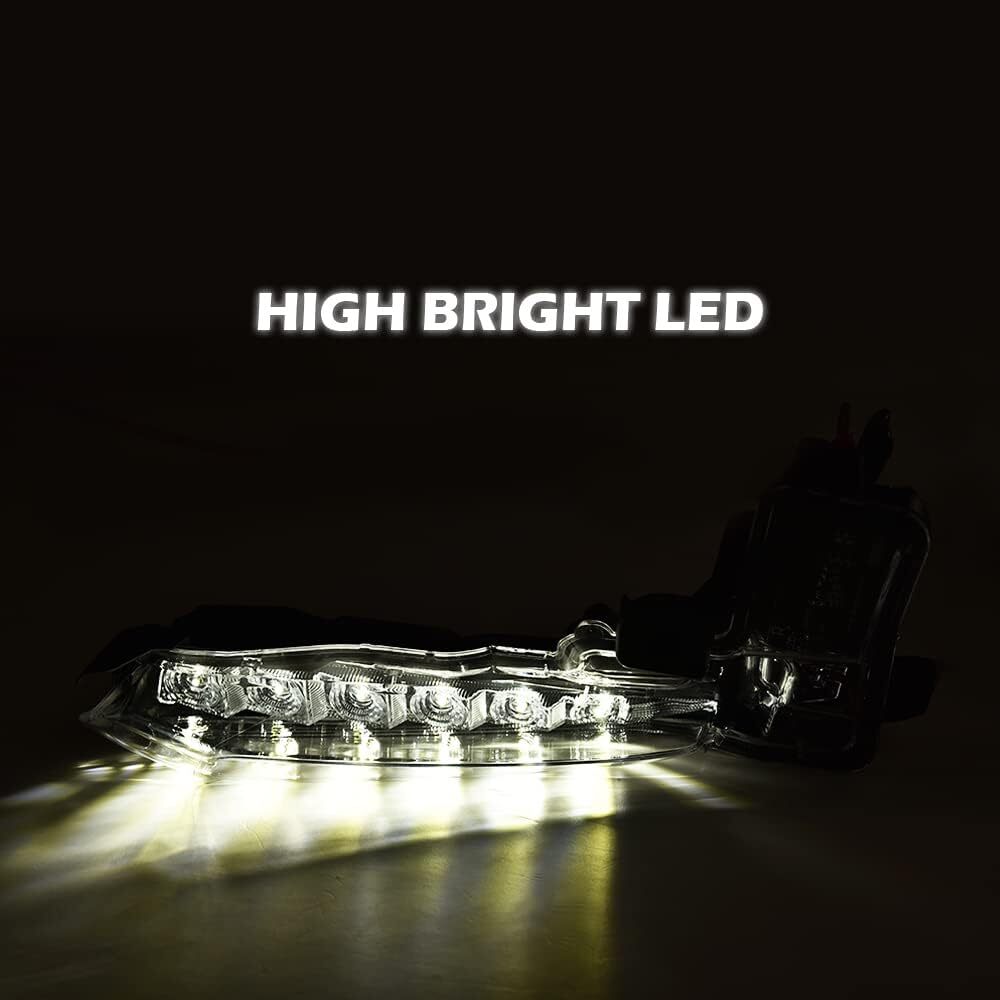 LED DRL Daytime Running Fog Light Lamps Fit 2017 2018 2019 Toyota Corolla SE XSE