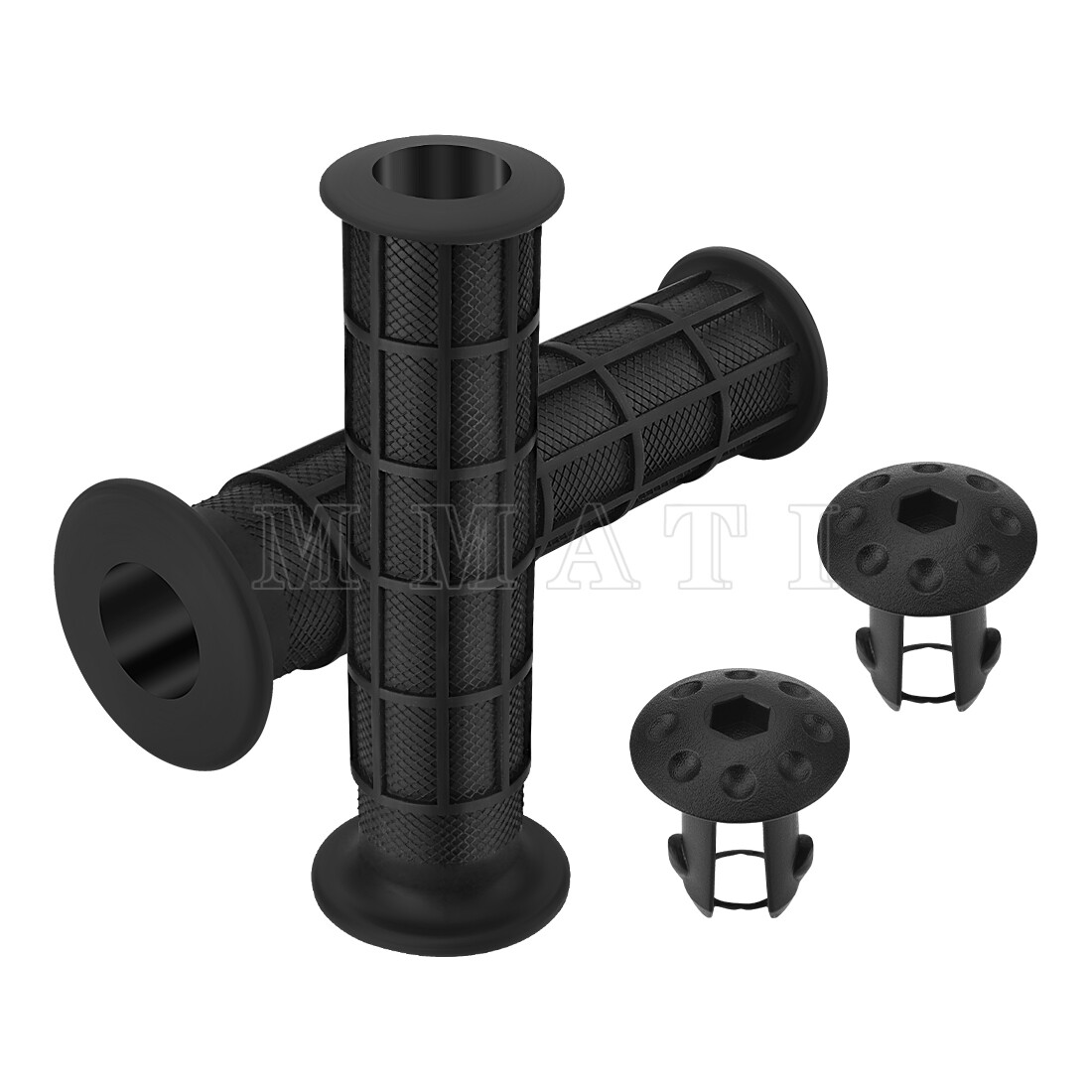 Handlebar Grips w/Grip Ends for Honda Recon Rancher Foreman Rubicon Rincon 08-24