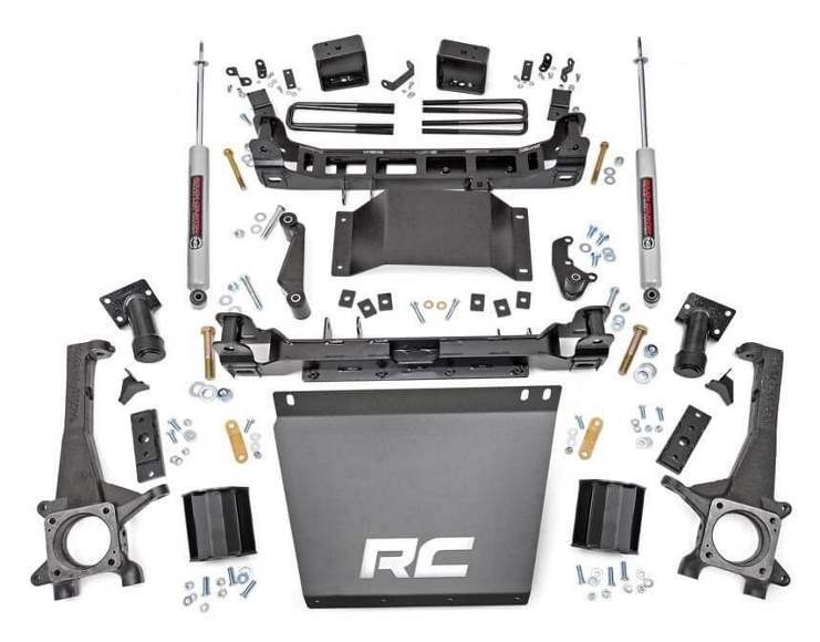 Rough Country 4″ Lift Kit with N3 Shocks fits 16-23 Toyota Tacoma & Prerunner