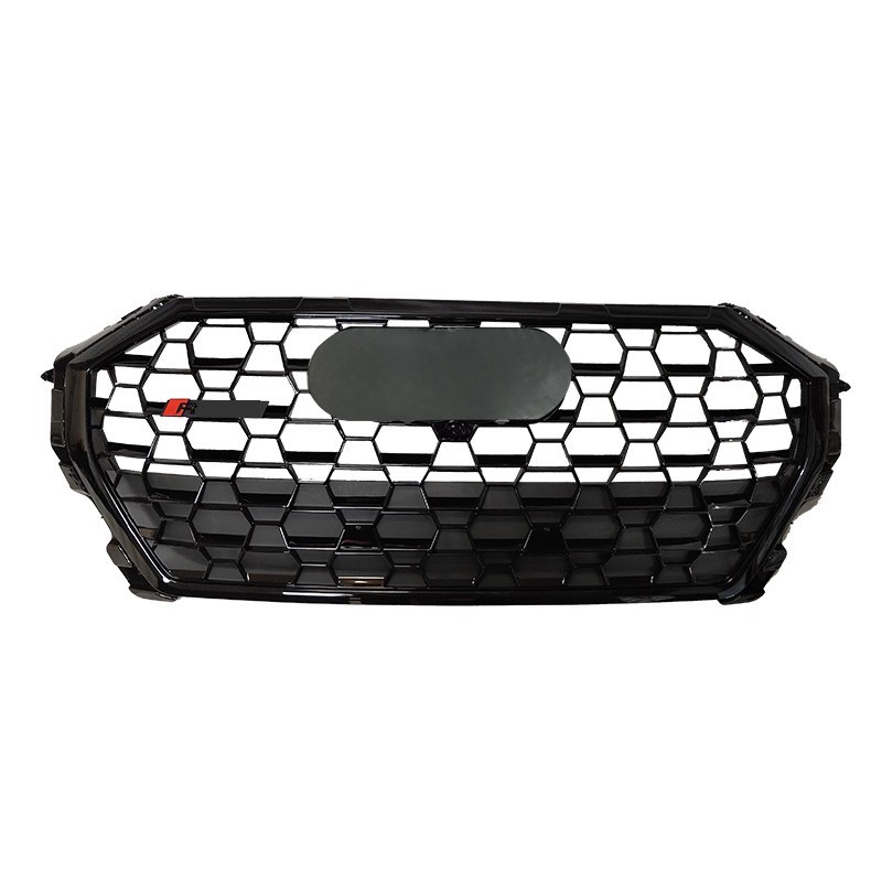For Audi Q3 2020-2023 Honeycomb Front Bumper Grille Black RSQ3 Style Grill