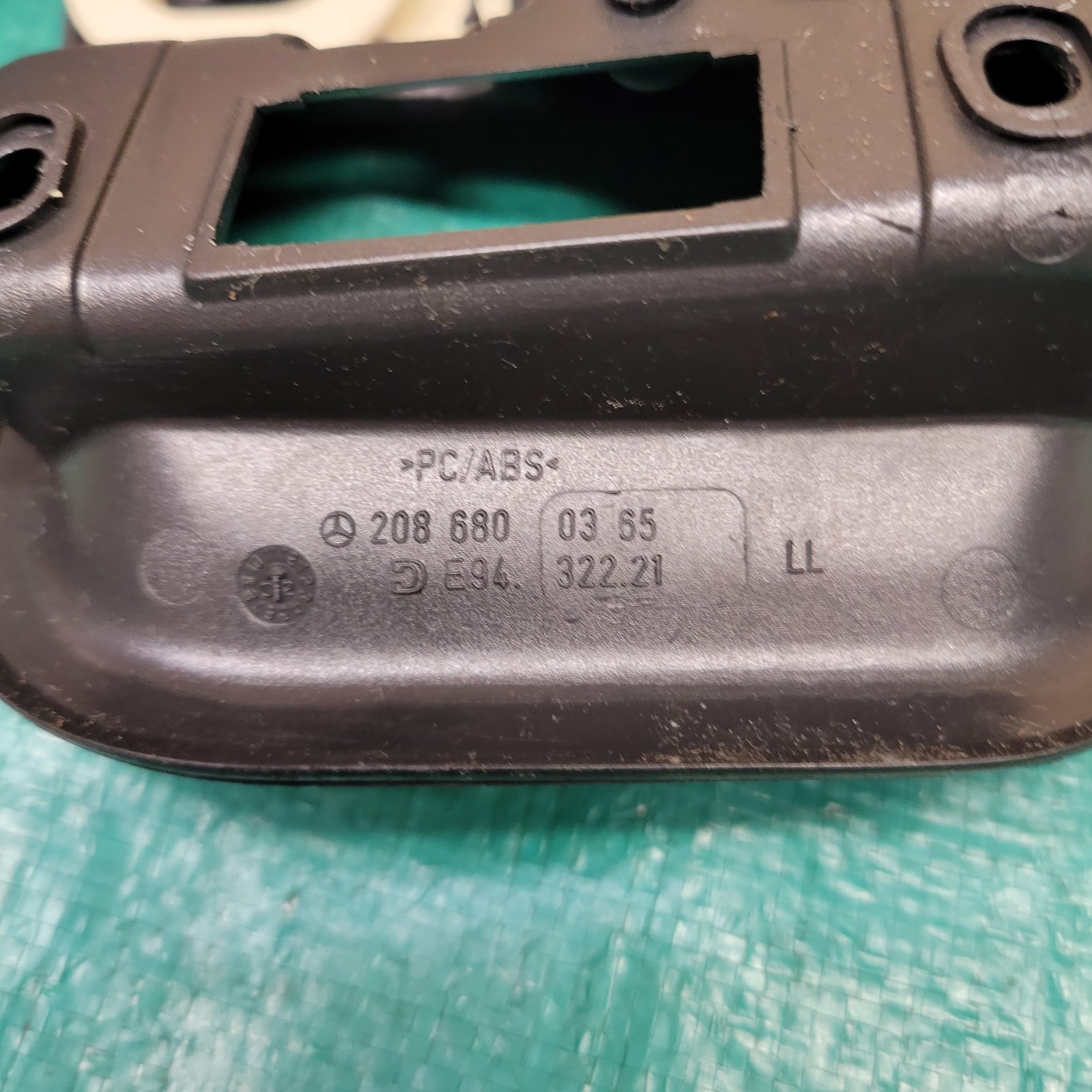 1998-2003 Mercedes W208 CLK320 E320 Headlight Lamp Control Switch Trim Bezel OEM