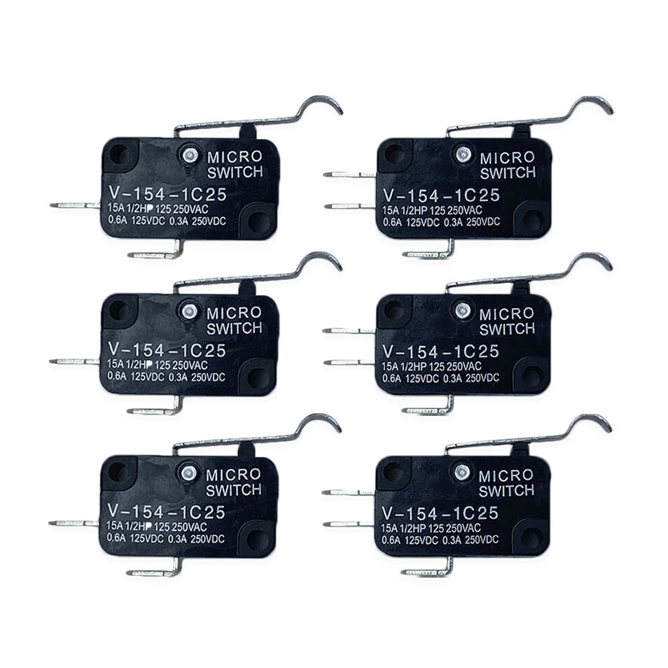 6 CLUB CAR MICRO SWITCHES 2 & 3 PRONG #s 1014807 1014808 FORWARD REVERSE SPEED