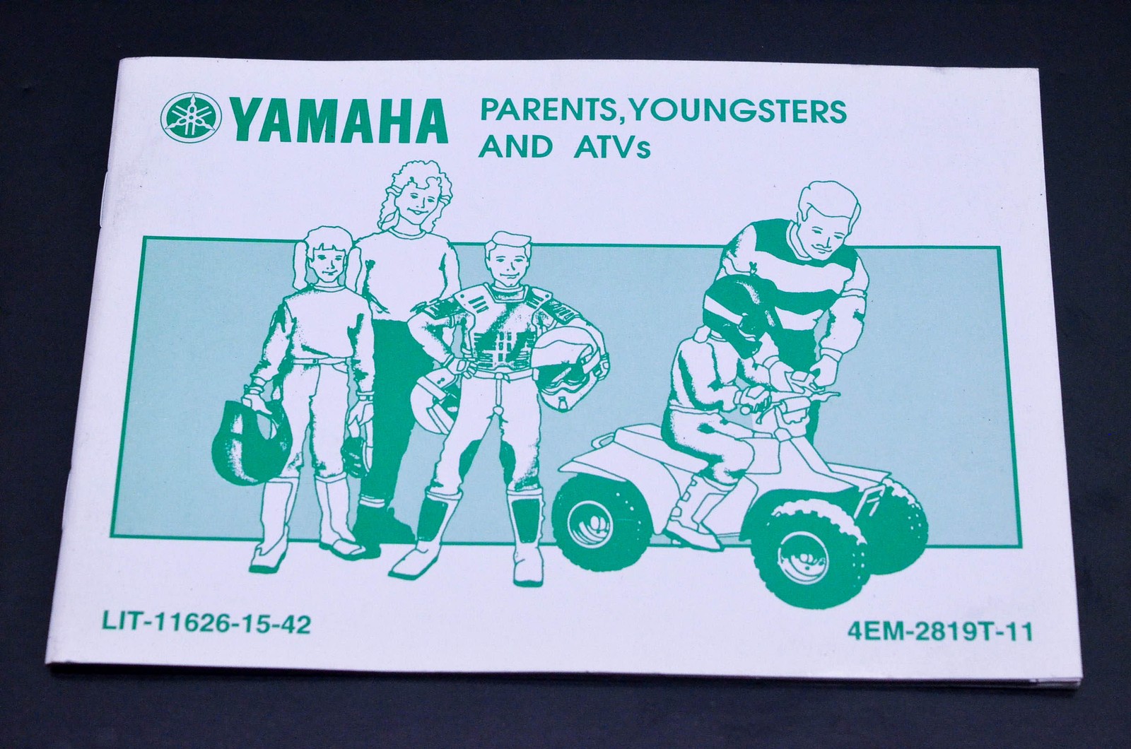 New OEM Yamaha LIT-11626-15-42 Parents Youngster Off Road Motorcycle Manual NOS