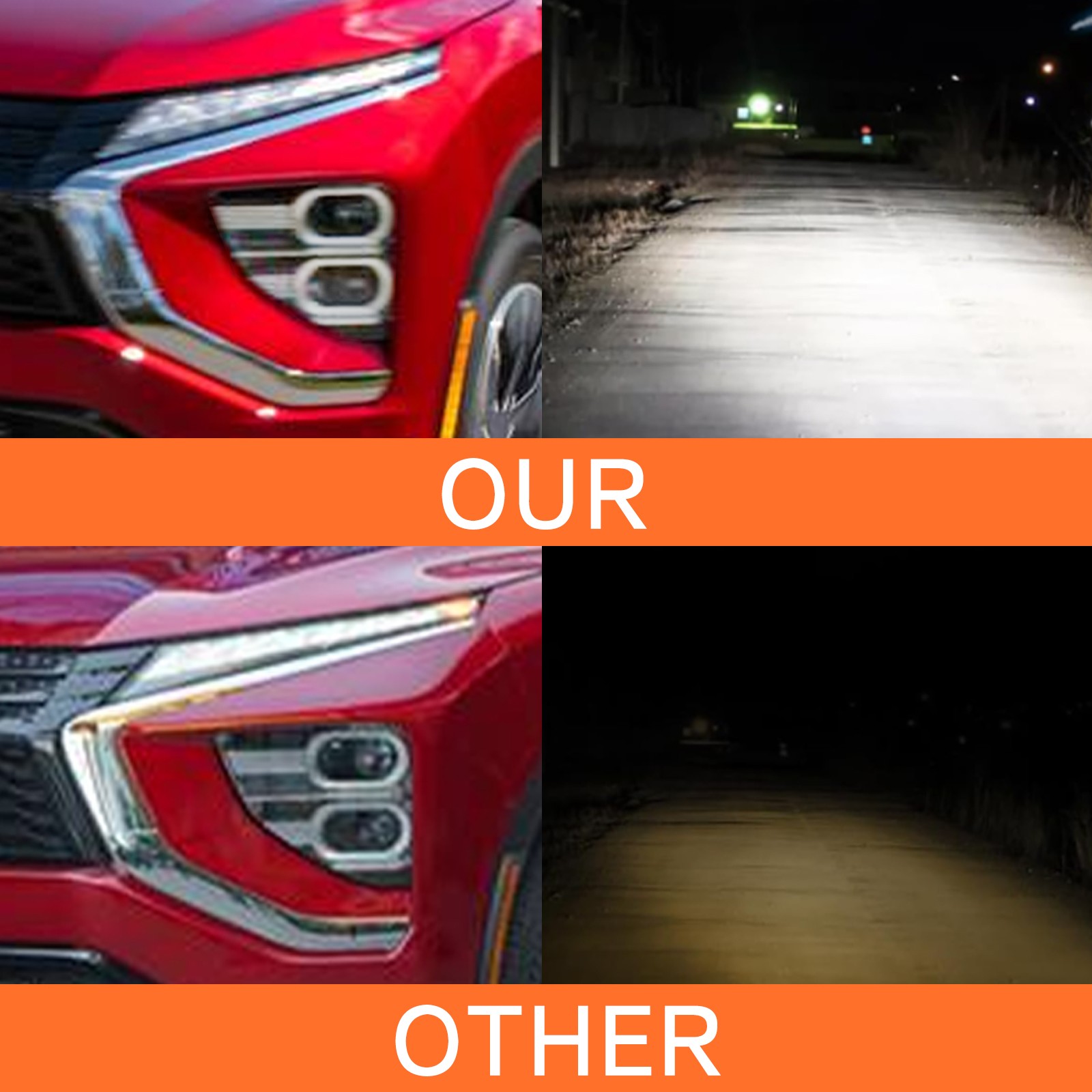 Front LED Headlight Right Side For Mitsubishi Eclipse Cross 2022-2025 26010W270P