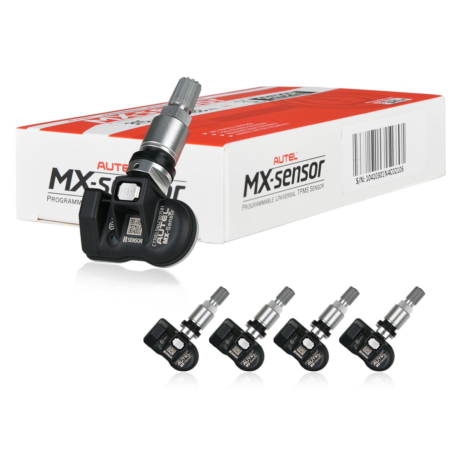 20PCS Autel TPMS MX-Sensor 315MHz & 433MHz 2 in 1 Auto Tire Pressure Sensor