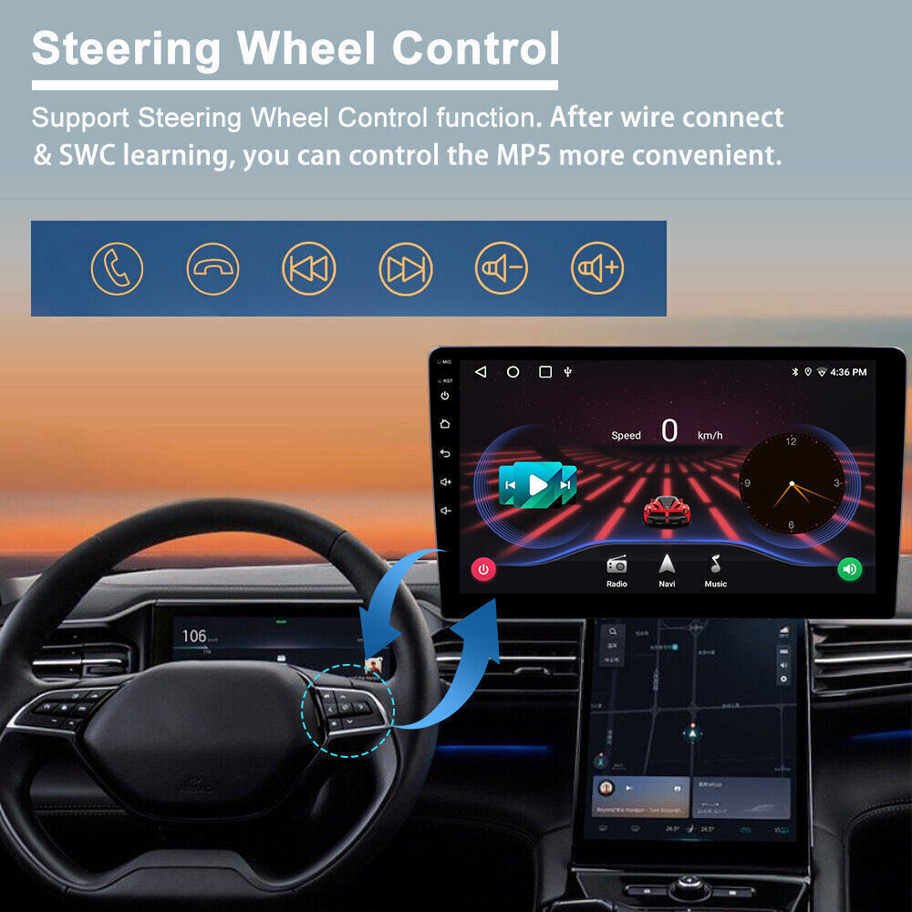 10.1″ FOR Dodge Dart 2012-2016 Car Radio GPS 4+64G CarPlay Android 15 MP5 PLAYER