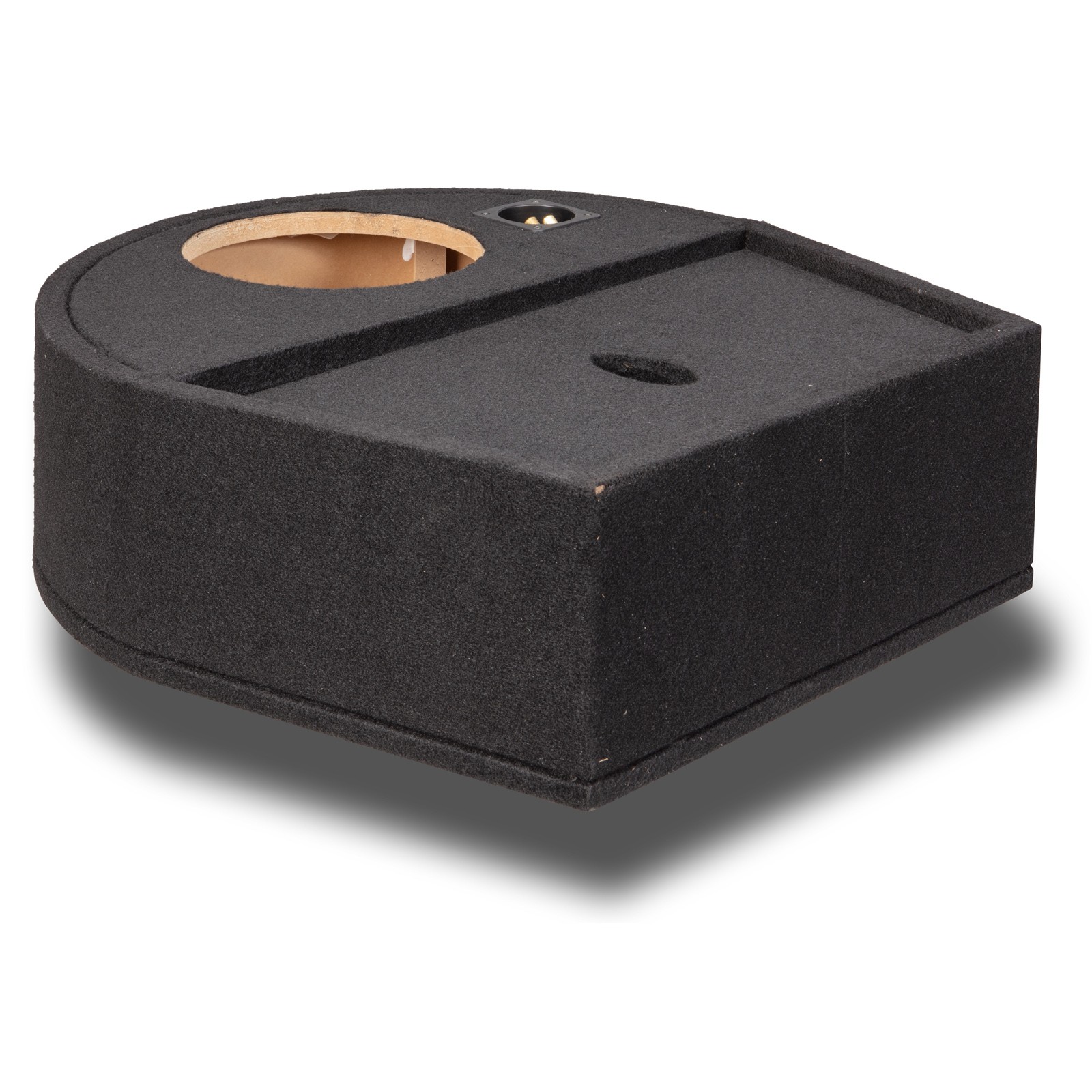 Universal Fit Single 10″ Subwoofer Sealed Replacement Spare Tire Custom Sub Box