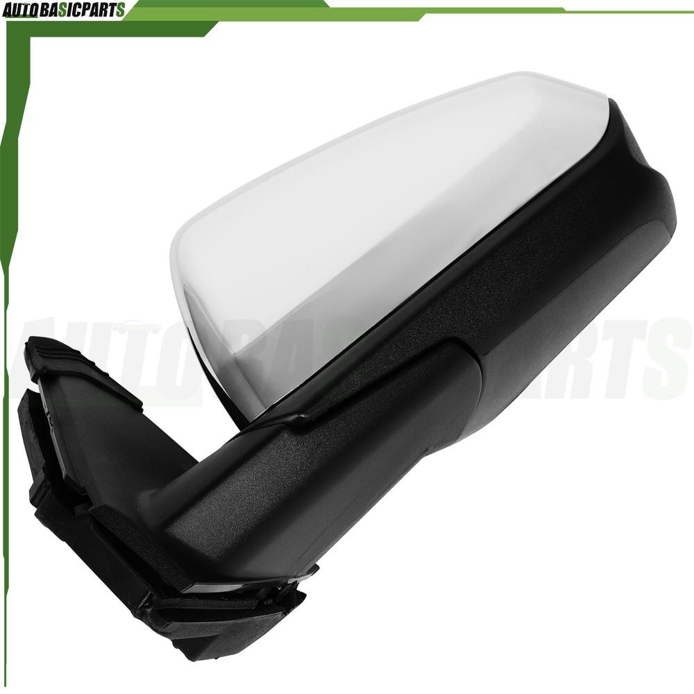 Driver Side Manual Fold Mirror For 2018-2022 Chevrolet Equinox Chrome Left