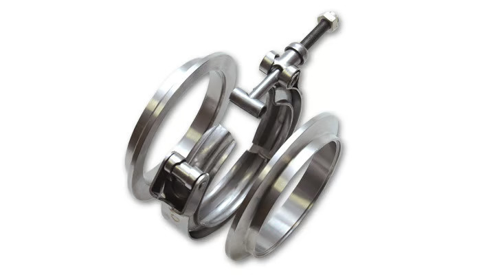 Vibrant 1497 V-Band Clamp – 2-3/8 in V-Band Flange – S/S