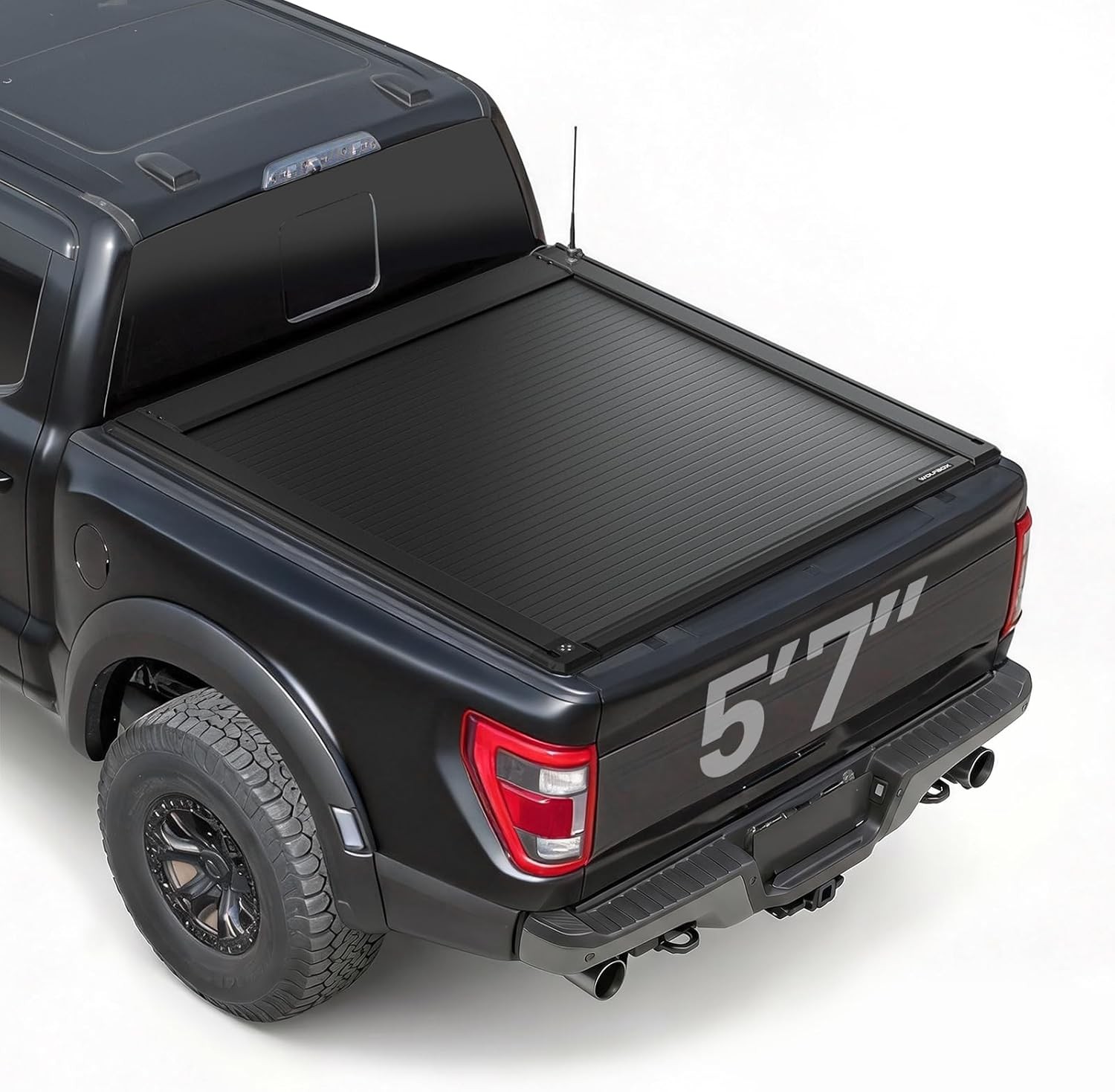 WOLFBOX Power Retractable Tonneau Cover Truck Bed Cover with Remote Control &App