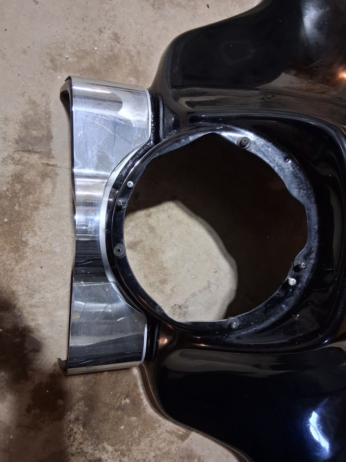 1995 HARLEY FLH ELECTRA GLIDE Front Batwing Outer Fairing Motorcycle Touring OEM