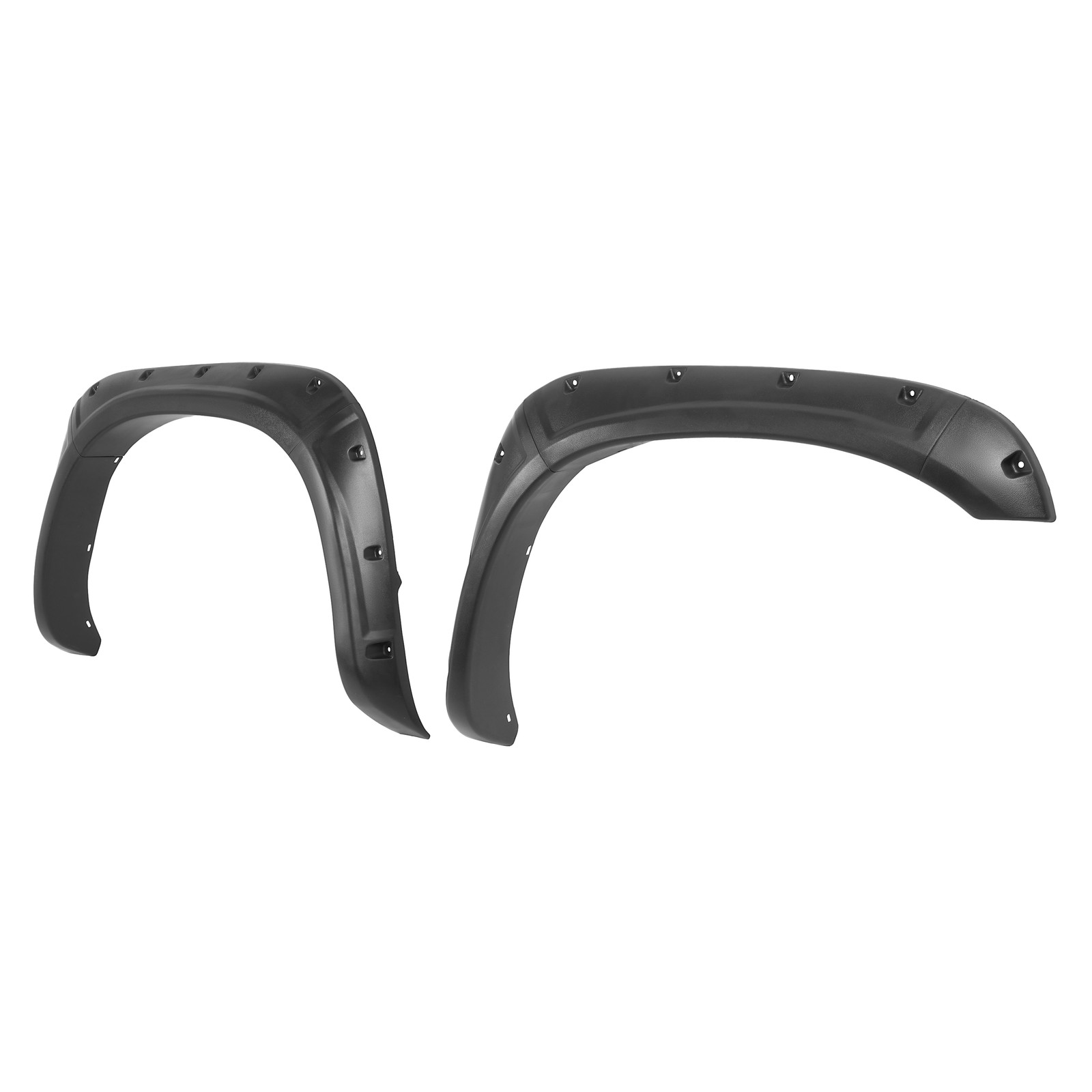Front Rear Pocket Rivet Fender Flare Set For 02-08 Ram 1500 03-09 Ram 2500/3500