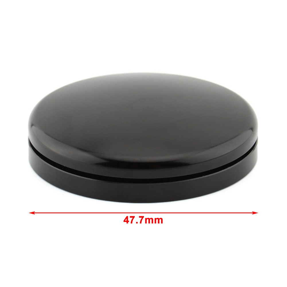 Motorcycle Fork Lock Cover Aluminum Alloy For Harley Road King 1994+ Black