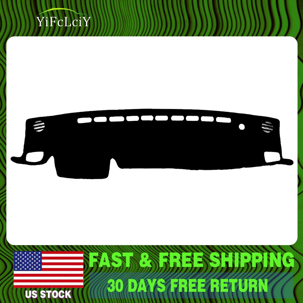 Dash Cover Mat For Toyota Highlander 2020-2025 Dashboard Interior Pad Black
