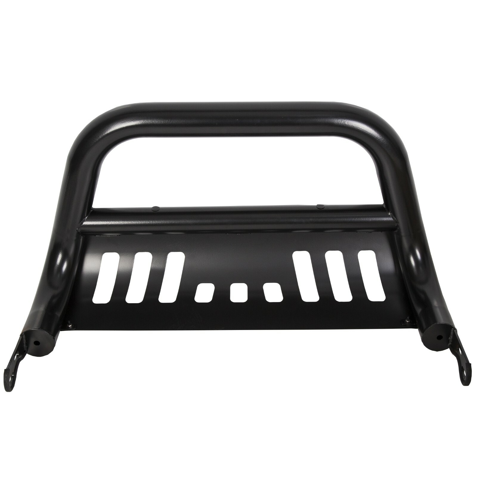 FOR 05-21 NISSAN FRONTIER PATHFINDER BLACK 3″ BULL BAR PUSH BUMPER GRILLE GUARD