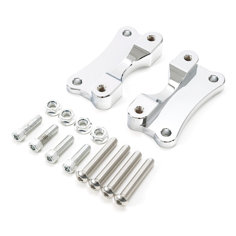 Front Fender Adapter Spacer Riser Mount Kit Fit For Harley Road Glide 2014-2024