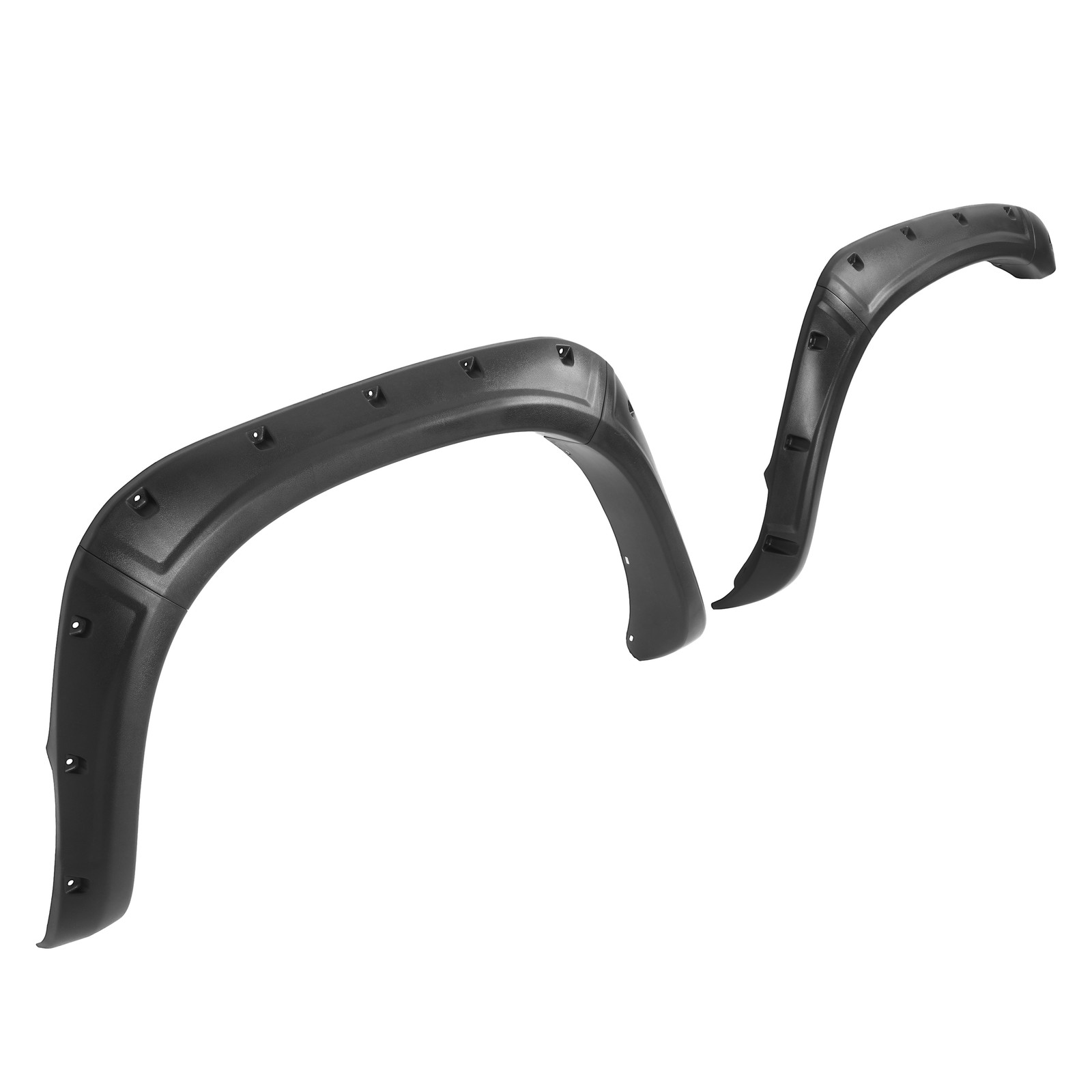 Front Rear Pocket Rivet Fender Flare Set For 02-08 Ram 1500 03-09 Ram 2500/3500