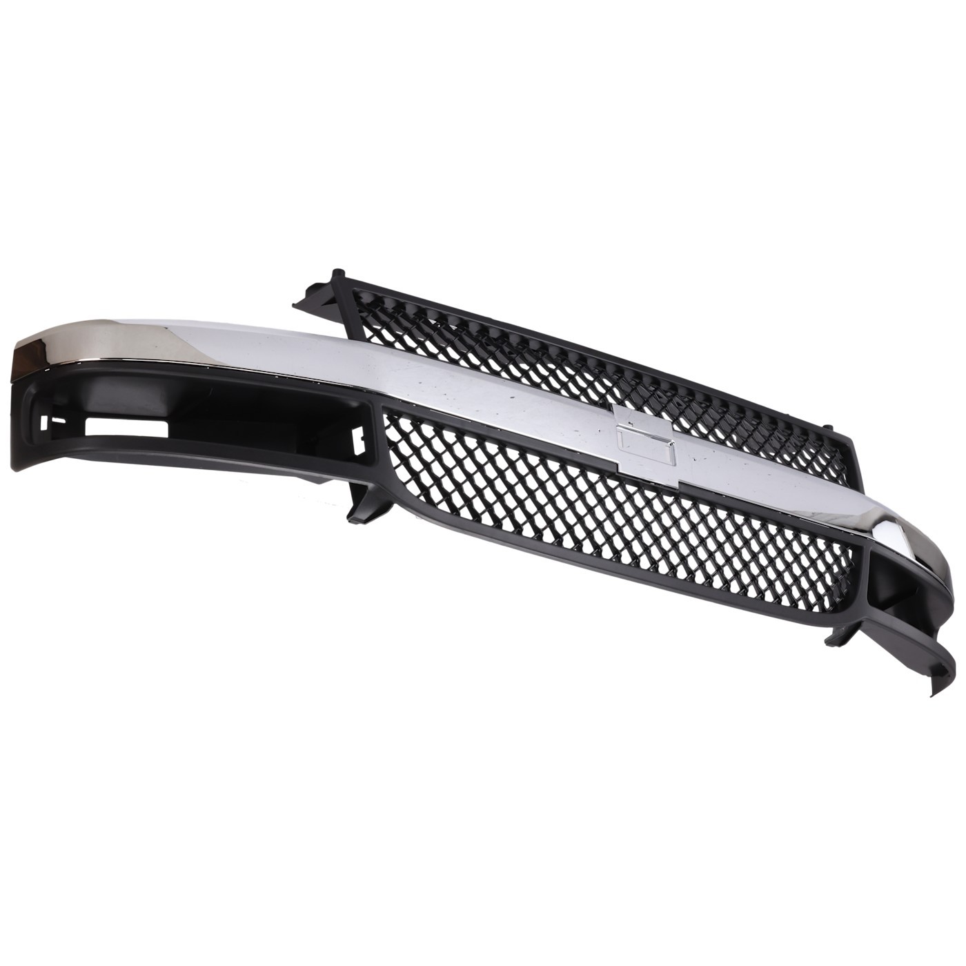 Grille Assembly For 03-23 Chevrolet Express 3500 2500 03-14 GMC Savana 1500 Gray