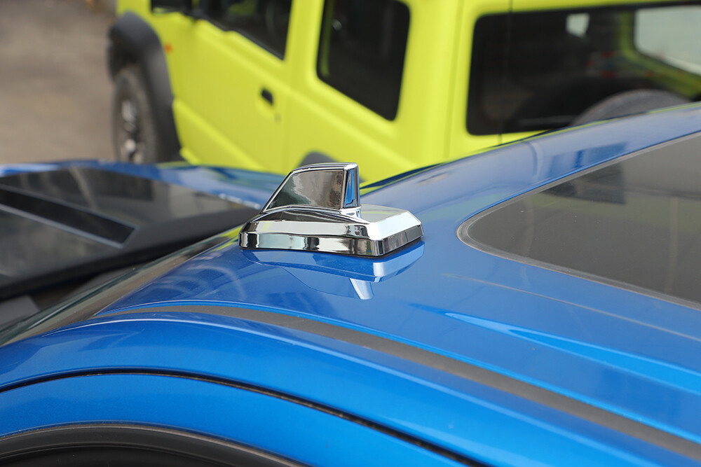 Chrome Plated Antenna Cover Trim Frame Exterior For 2019+ Chevrolet Silverado 1X