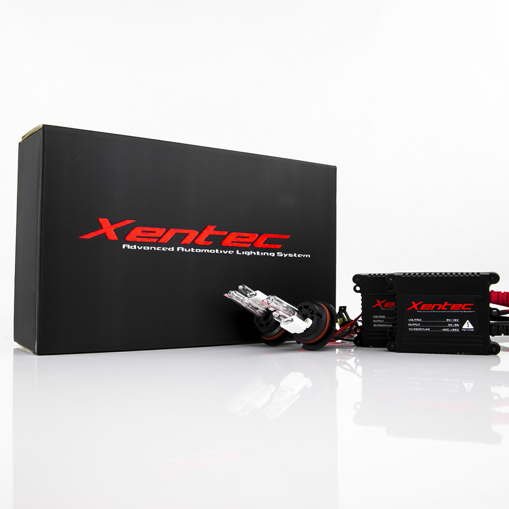 Xentec Super Slim 55W 9007 HB5 6000K High/Low Diamond White HID Xenon kit