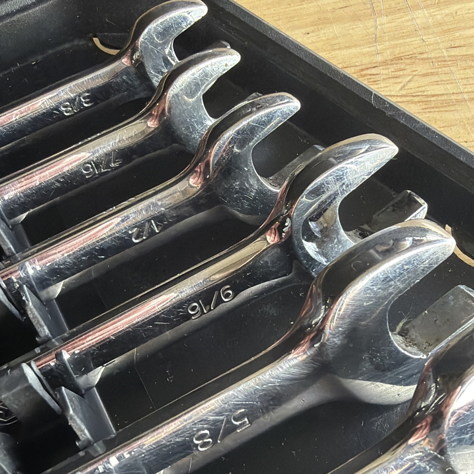 Kobalt Tools SAE Combination Wrench Set 12 Point 3/8″ to 3/4″ 7pc 0338604 85552