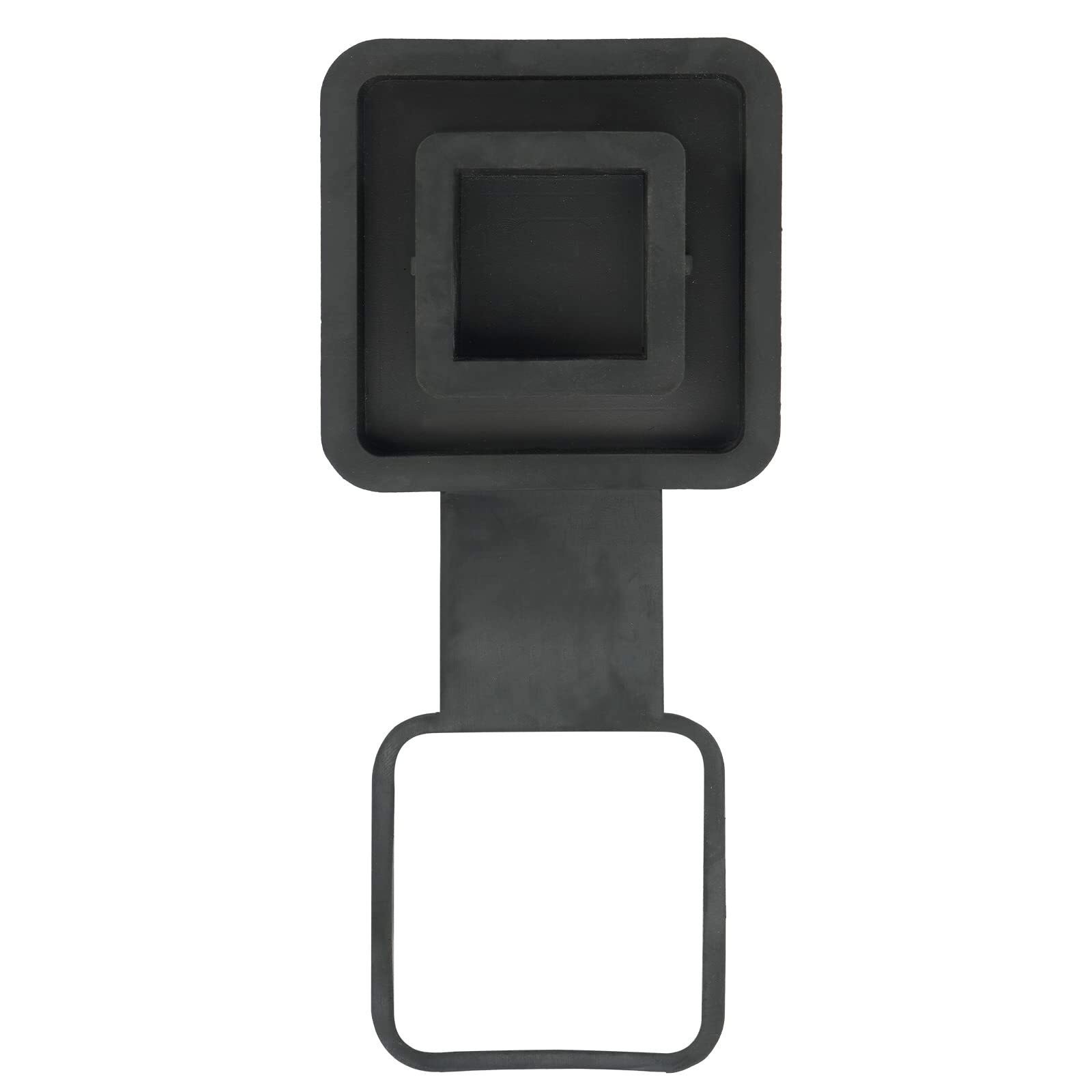 2″ Rubber Hitch Receiver Cover Tow Trailer Tube for Trailer Hitch Receivers