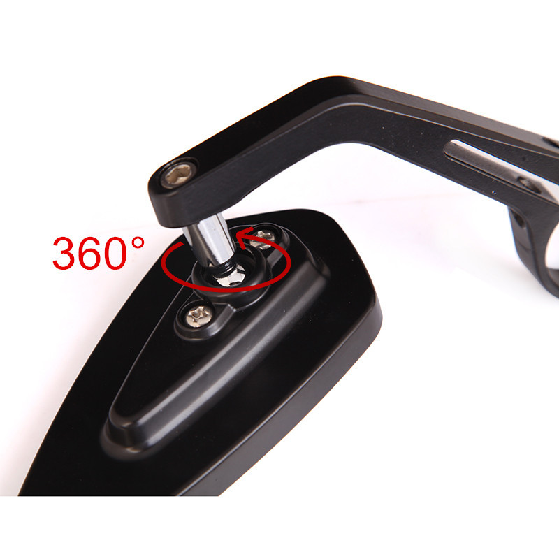 7/8″ 22mm Bar End Anti-Glare Rearview Mirrors For 125 250 390 690 790 890 1290