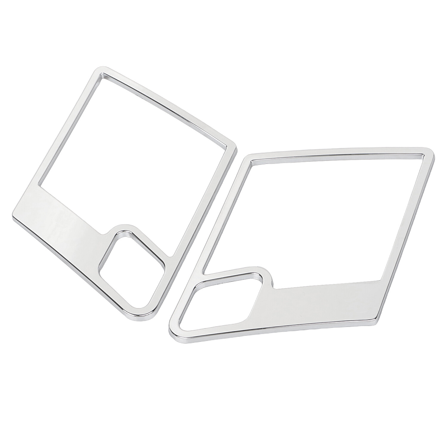 Chrome ABS Plastic Front Speaker Trim For Honda Goldwing 1500 GL1500A Aspencade