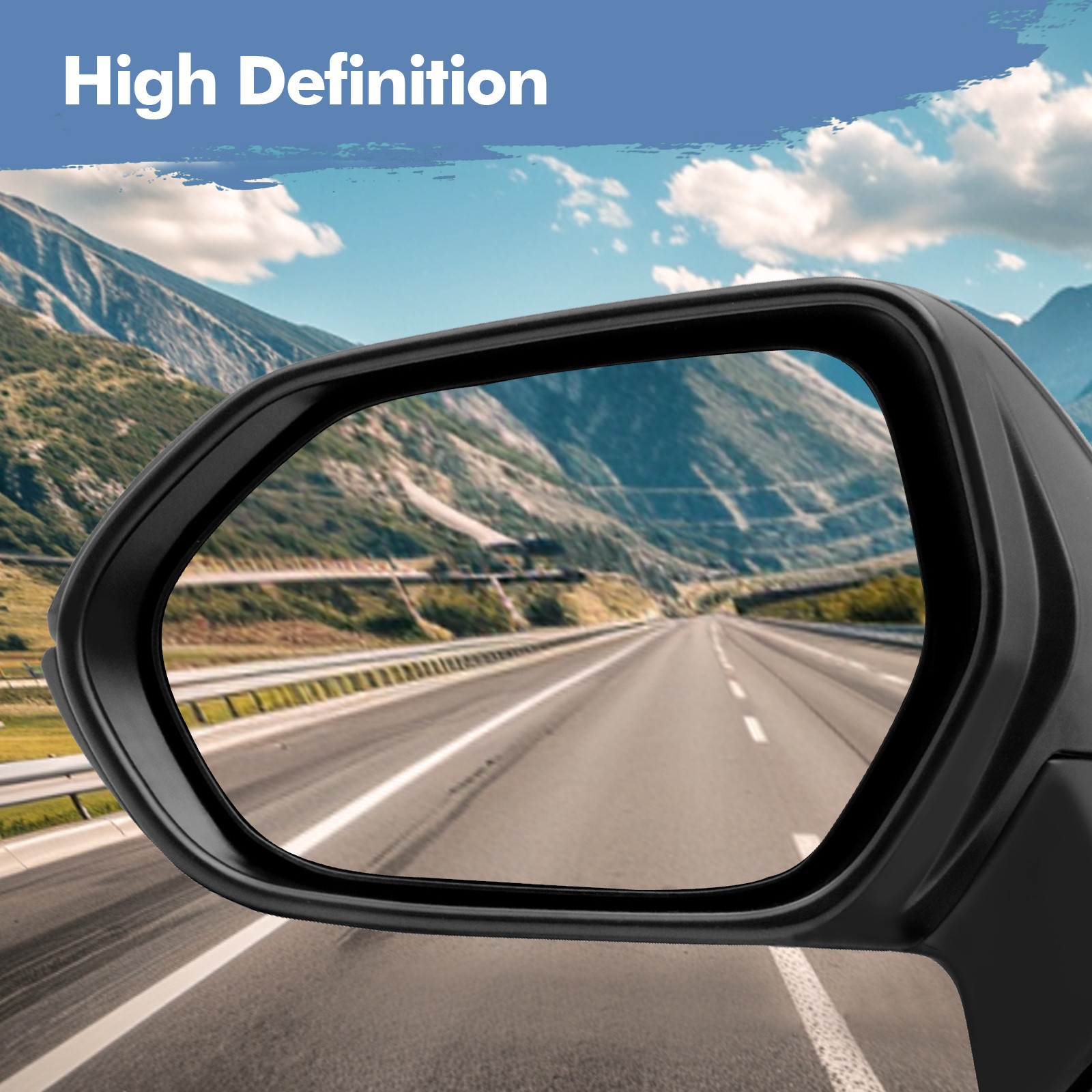 L Side Power Non-Heated Manual Folding View Mirror For 2020-2024 Toyota Corolla