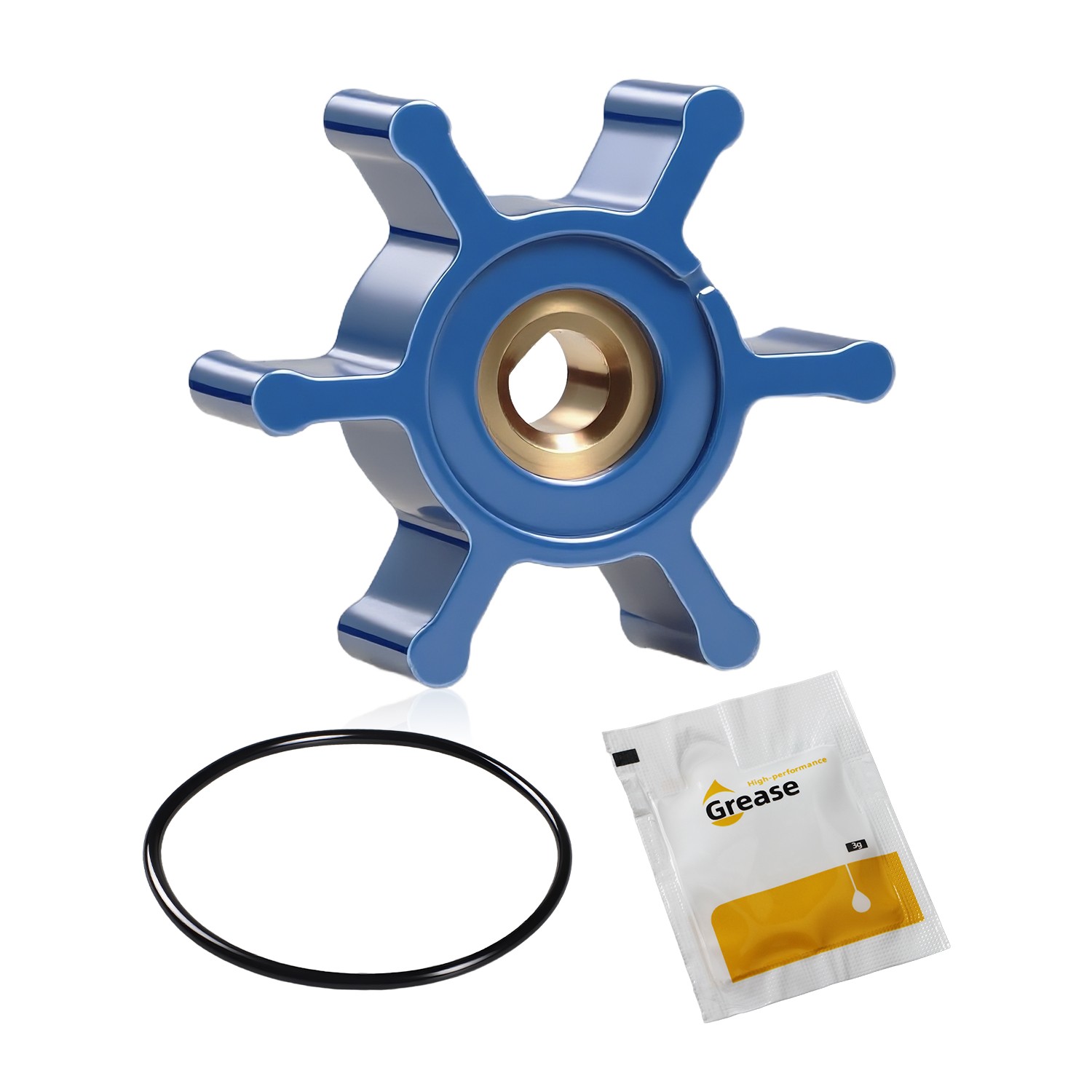 Blue Impeller & O-Ring Kit for Milwaukee M18 Transfer Pumps Replaces 49162771