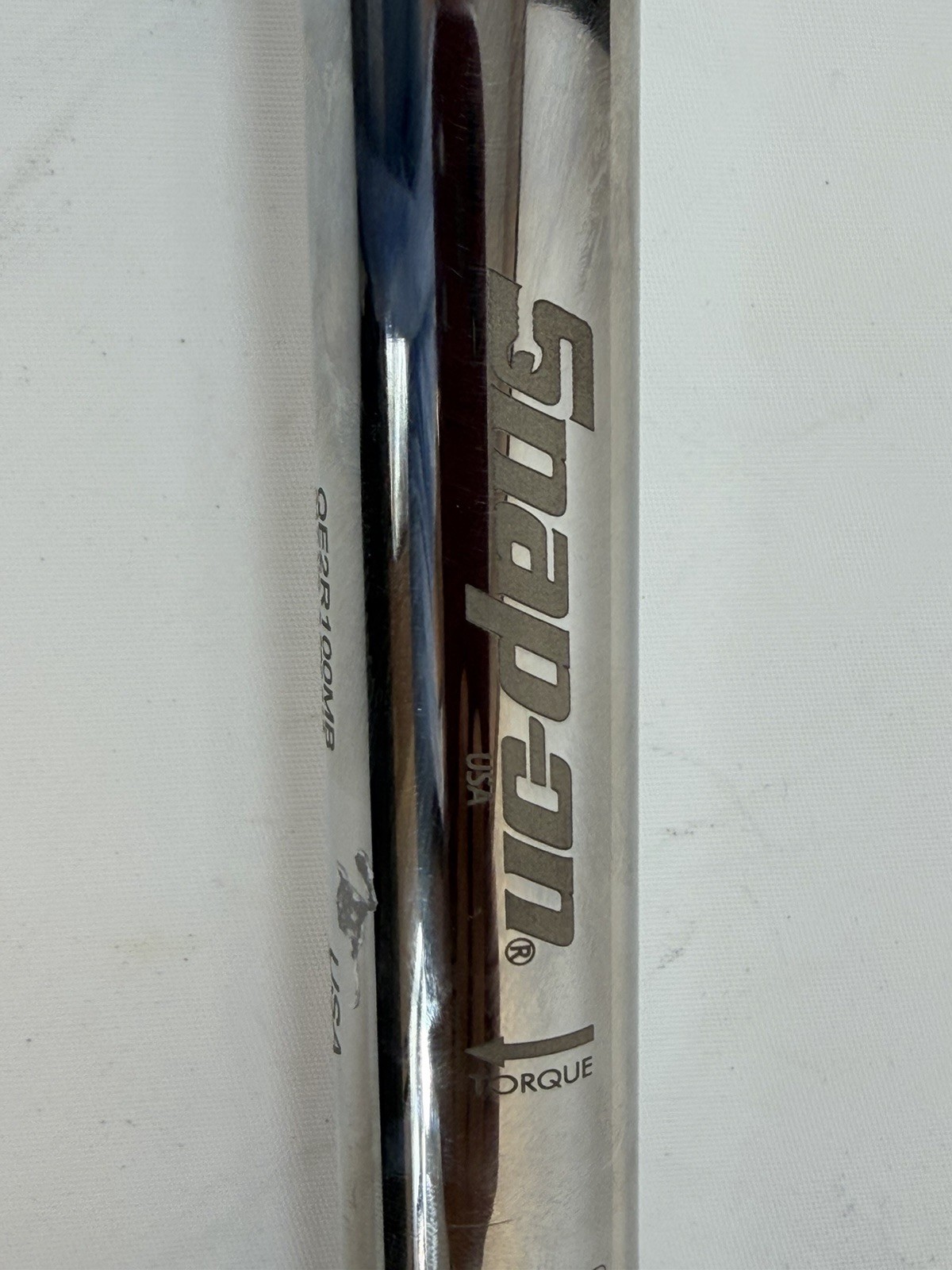 Snap on 3/8″ Drive Adjustable Click-Type Micro Torque Wrench QE2R100 Blue