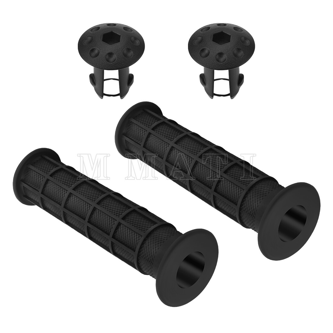 Handlebar Grips w/Grip Ends for Honda Recon Rancher Foreman Rubicon Rincon 08-24