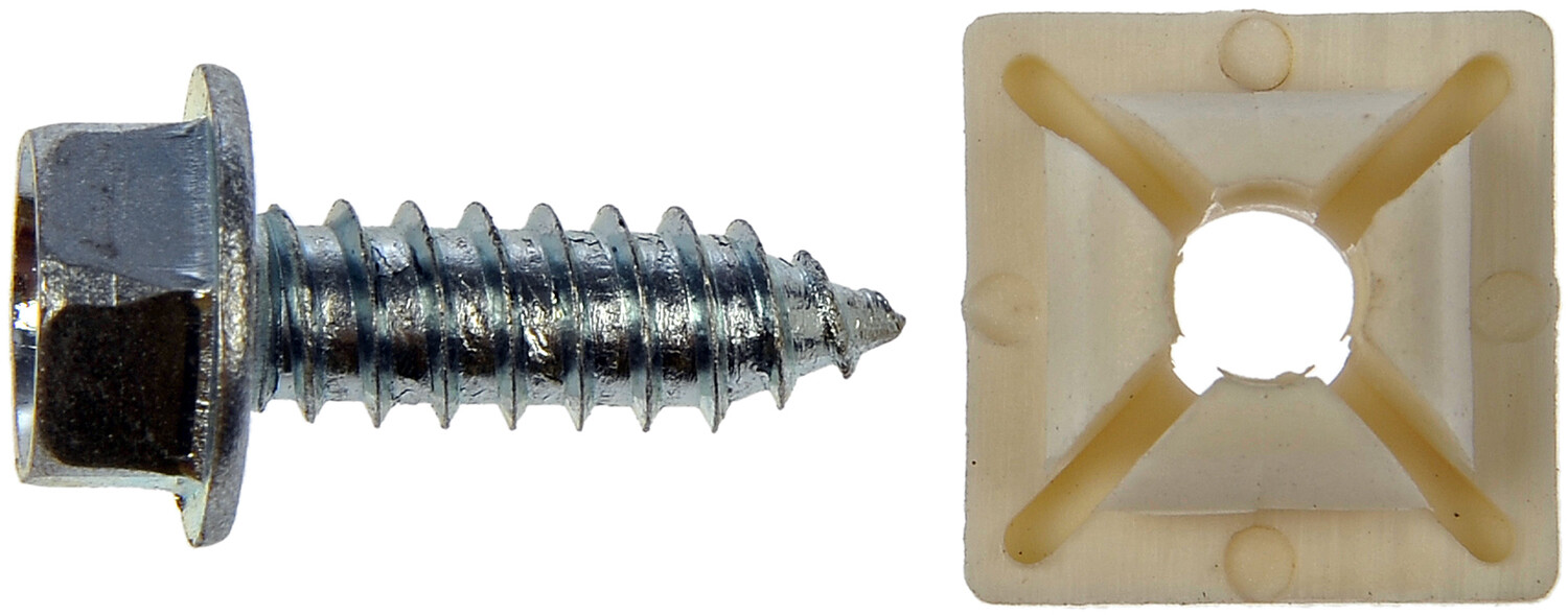License Plate Mounting Hardware Dorman 785-158 ( Qty. 4 )
