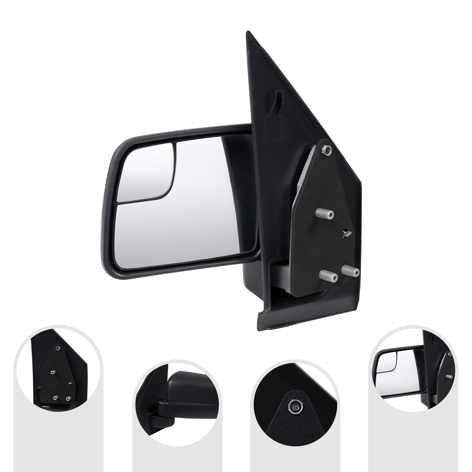 Left Side Mirror Left Rear Mirror for 2011-2013 Ford Transit Connect Manual Fold
