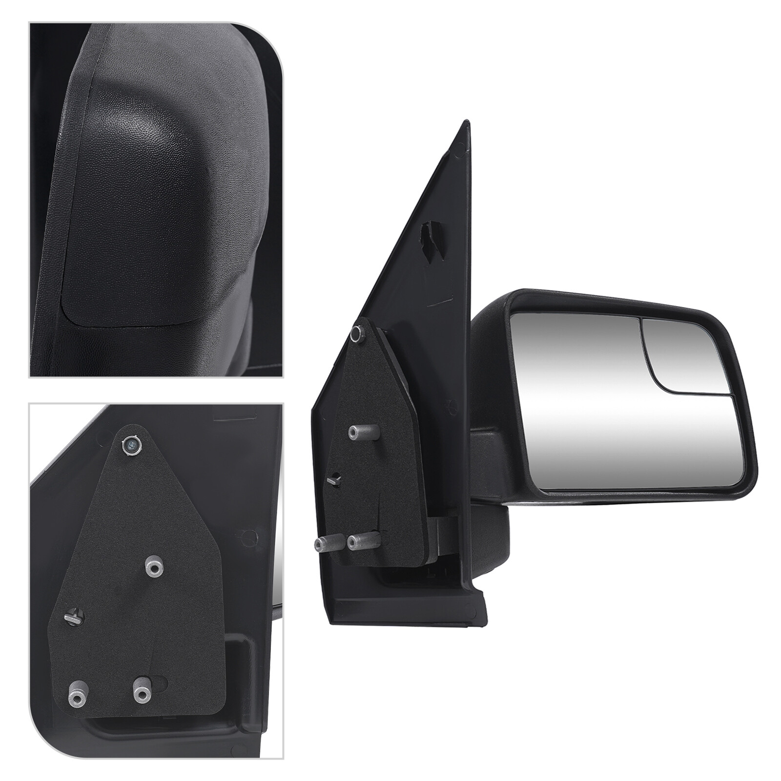 Right Rear Manual Fold Mirror For 2011-2013 Ford Transit Connect W/O Blind Spot