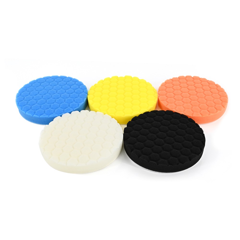 6″ Foam Polishing Pad Kit Car Buffer Waxing Buffing Wheel Compound Polisher Set