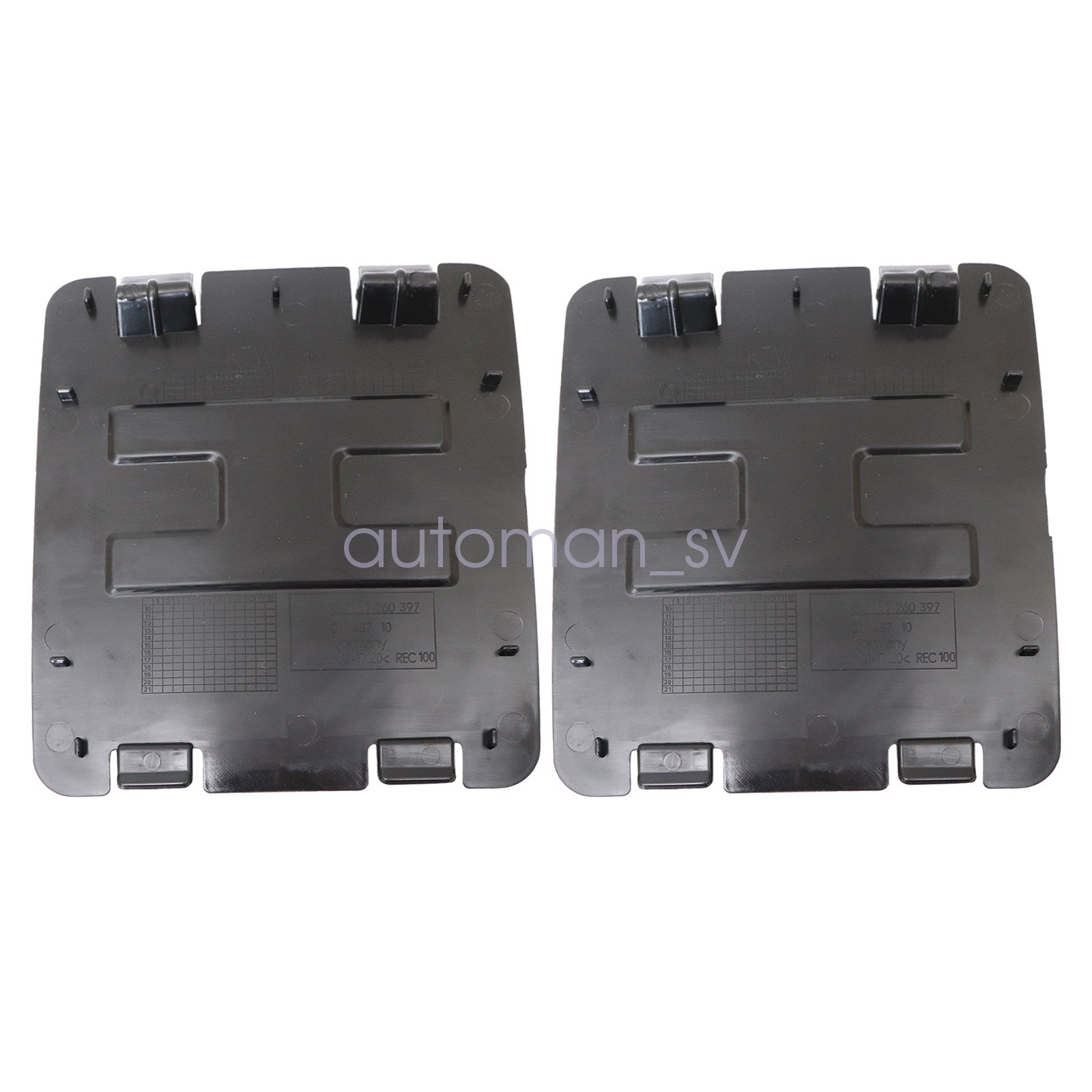 2X Wheel Fender Liner Panel Acess Cover Cap Fit BMW 1 3 4 Series F20 F30 F32