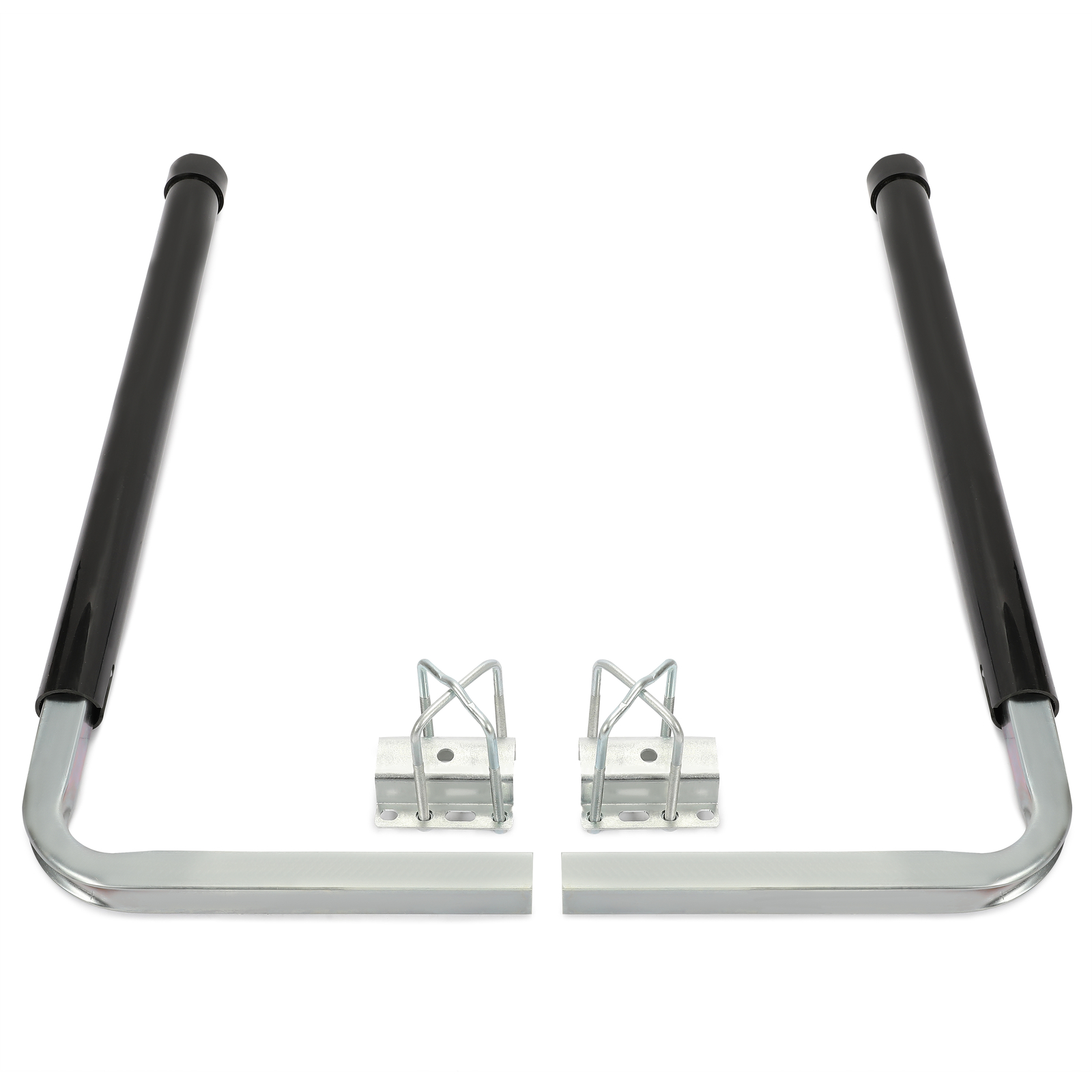 Pair Boat Trailer 40″ Zinc-Plated Guide On Post PVC Poles For Sailboat BLK