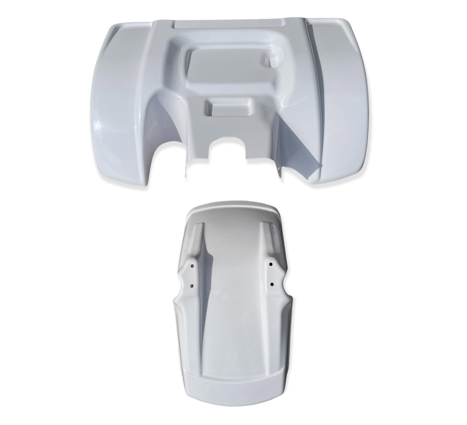 KTX PRO for Kawasaki KXT 250 84 – 85 Heavy Duty Front and Rear Fenders WHITE