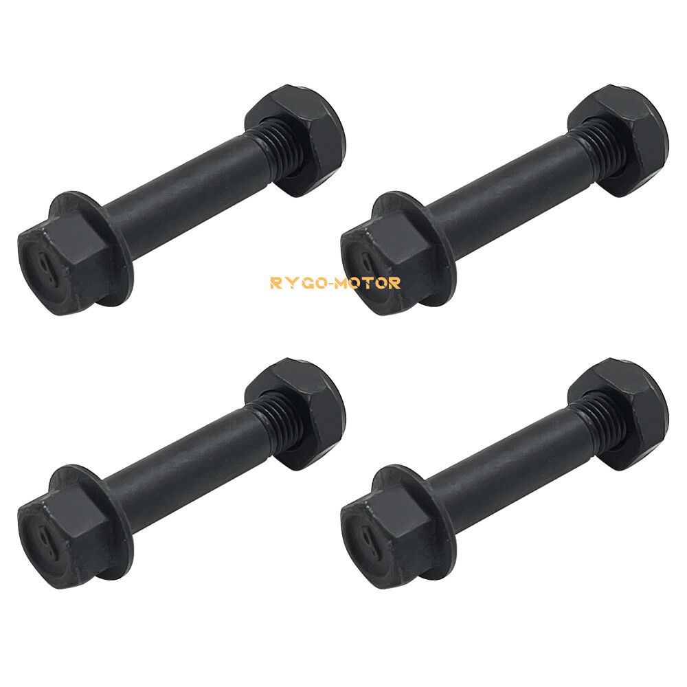 4 Pack Front Shock Bolt & Lock Nut for Yamaha YFZ450 2004-2013 90185-10012-00