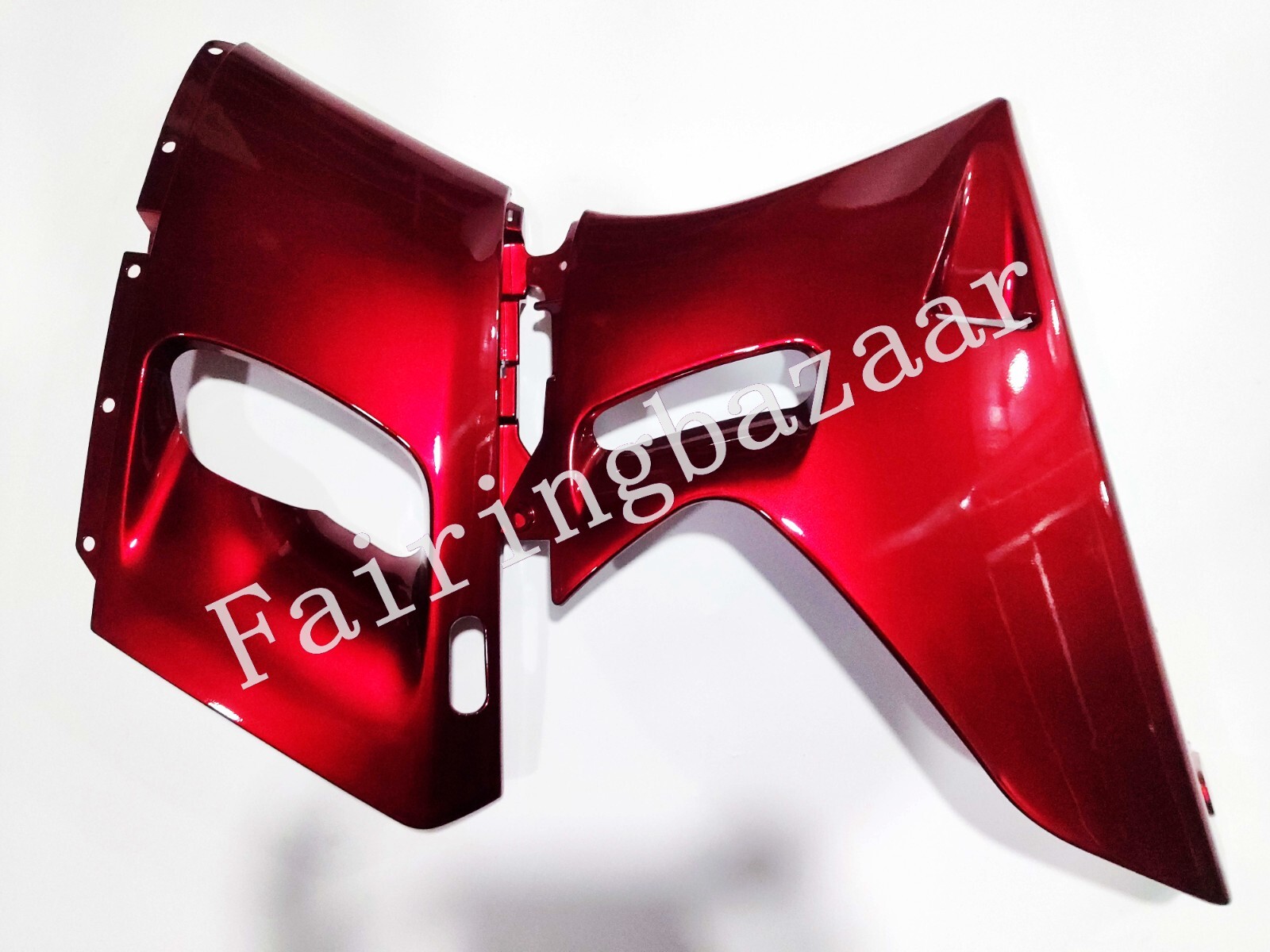 Fit for 1993-2007 ZZR400 Candy Red ABS Injection Molded Bodywork Fairing Kit