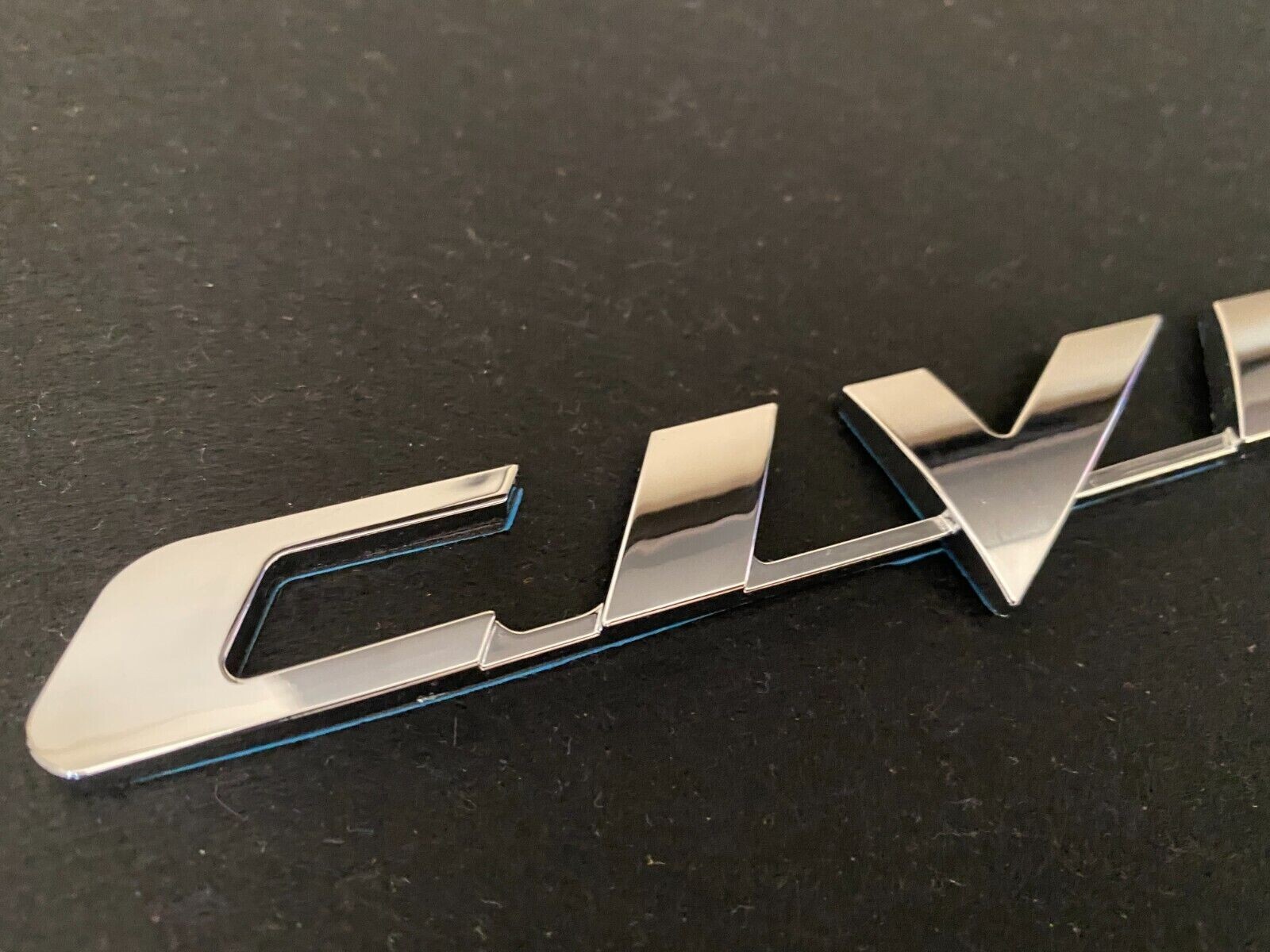 For 2006 – 2011 Civic Trunk Lid Logo Badge Nameplate Chrome Emblem Sport