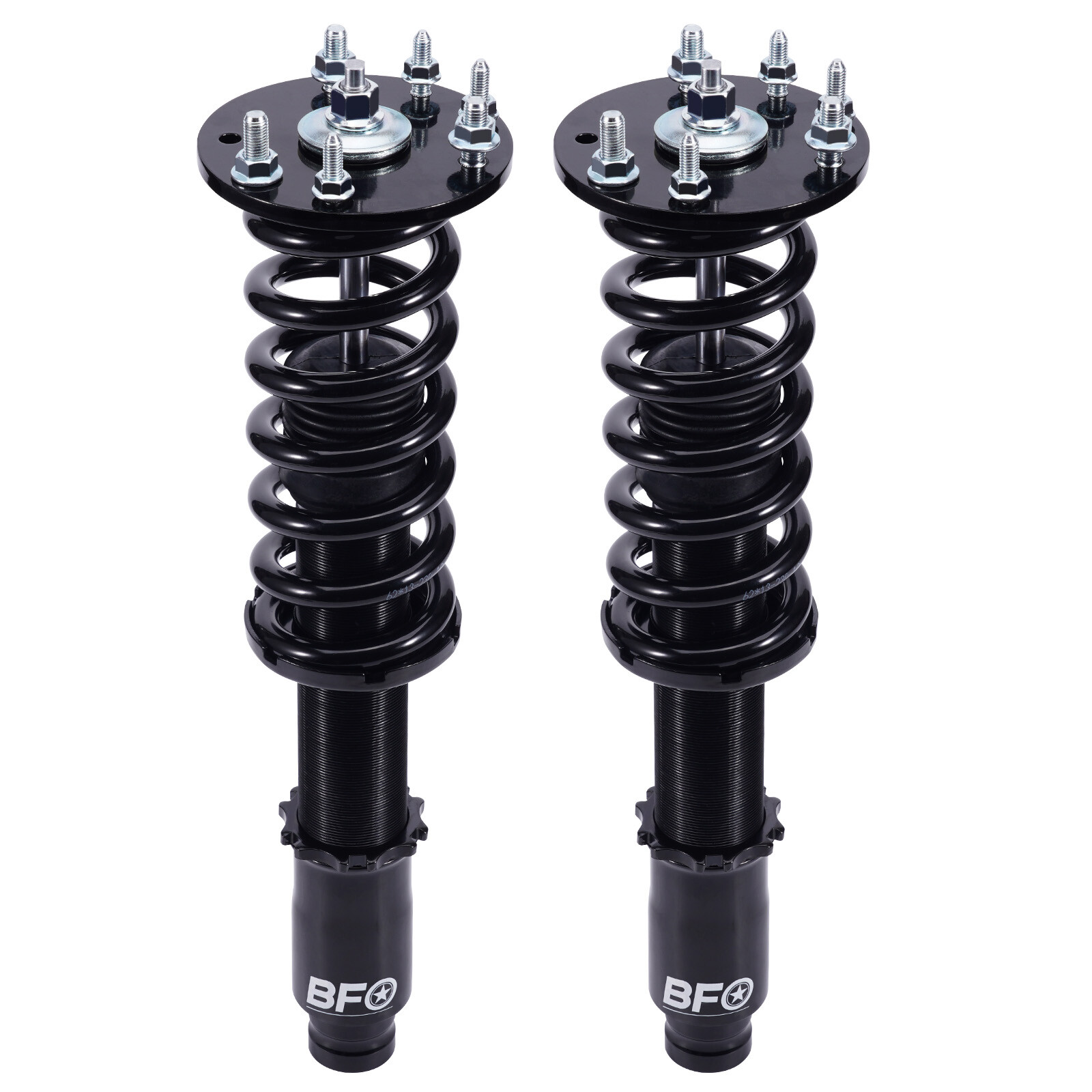BFO Coilovers For Honda Accord 2008-2012 Adjustable Height Shocks Springs Kit