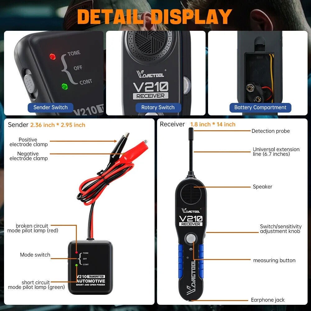 4 Pin to 16Pin OBD2 Diagnostic Cable Scanner Adapter Tool For YAMAHA Motorcycle