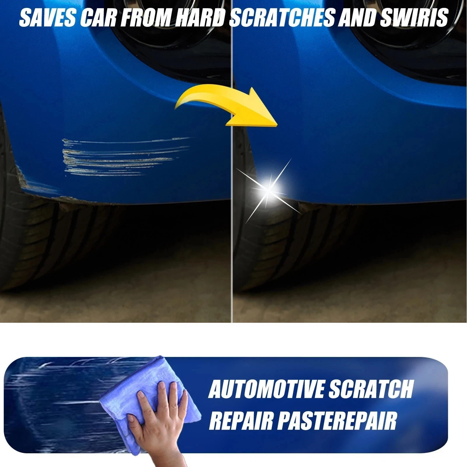 Car Scratch Remover for Deep Scratches Paint Restorer Auto Repair Wax Best USA