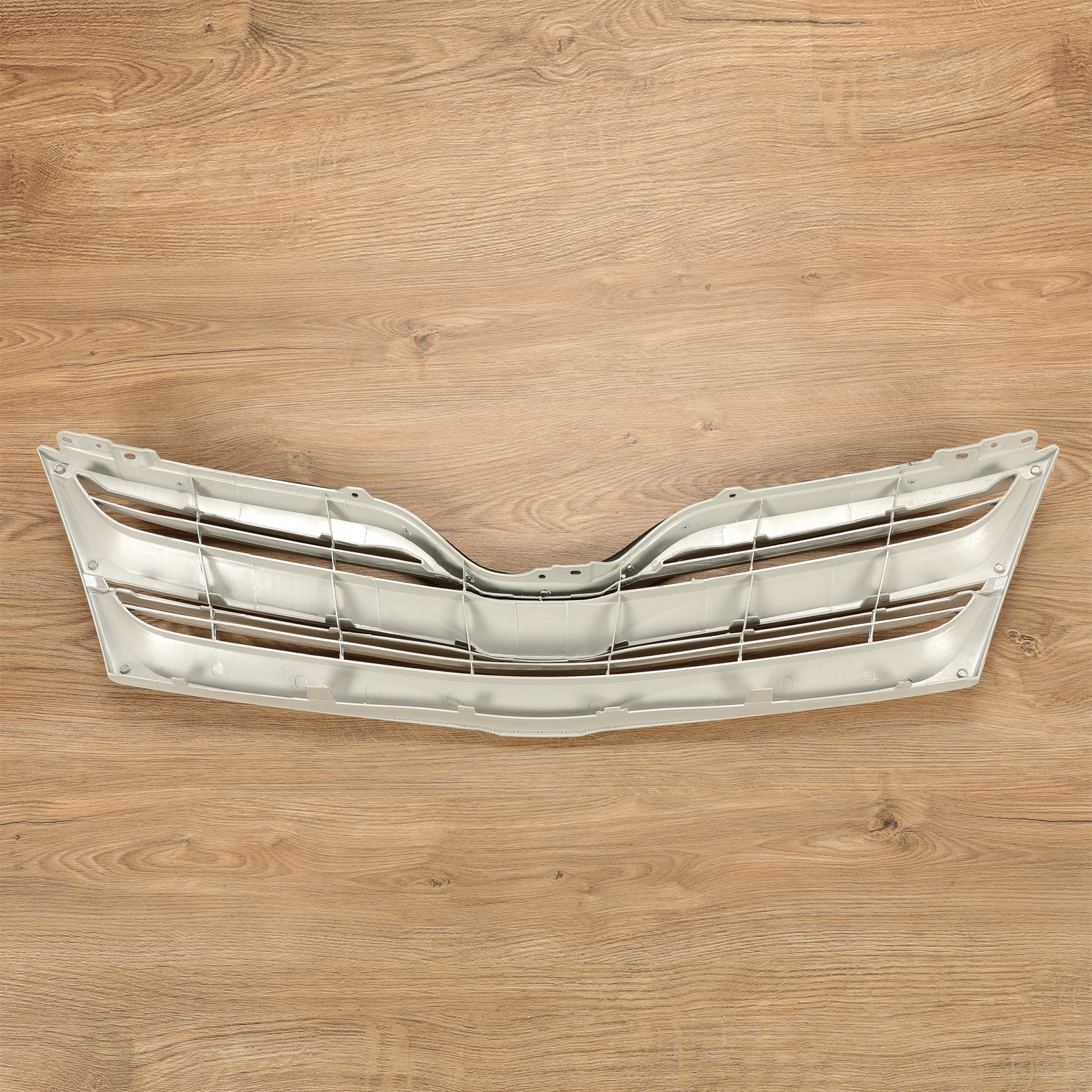 ABS Silver Front Upper Grille Grill Fits Toyota Venza 2013 2014 2015 2016