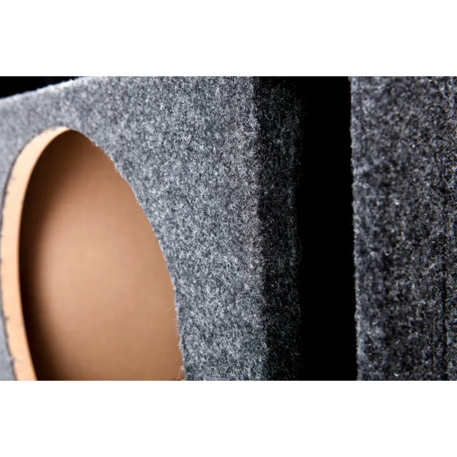 Car Audio Single 12″ Speaker Vented Subwoofer Stereo Sub Box Ported Enclosure