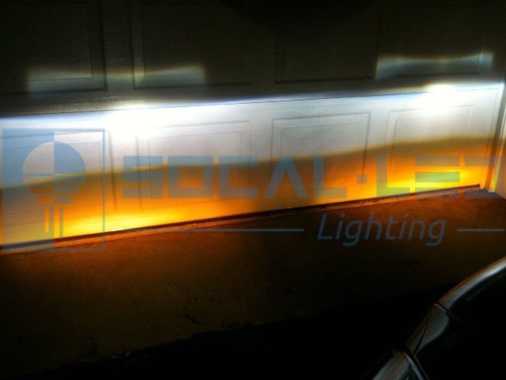 Amber LED Fog Light Bulbs Kit, 50,000 Hours Lifespan – 2 x HB3 H10 9005