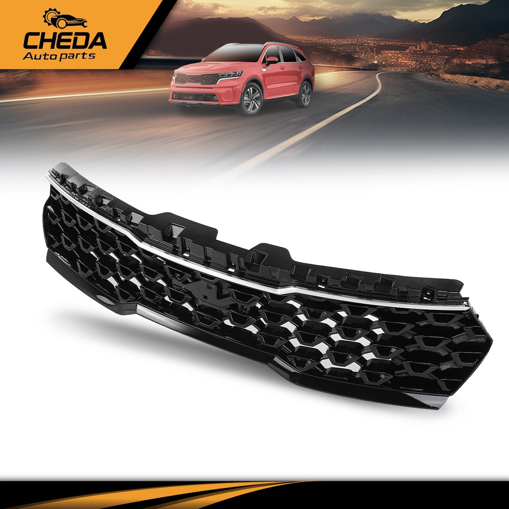 Front Bumper Grille Without Camera Hole 86350P2500 Fit For 2022-2023 Kia Sorento
