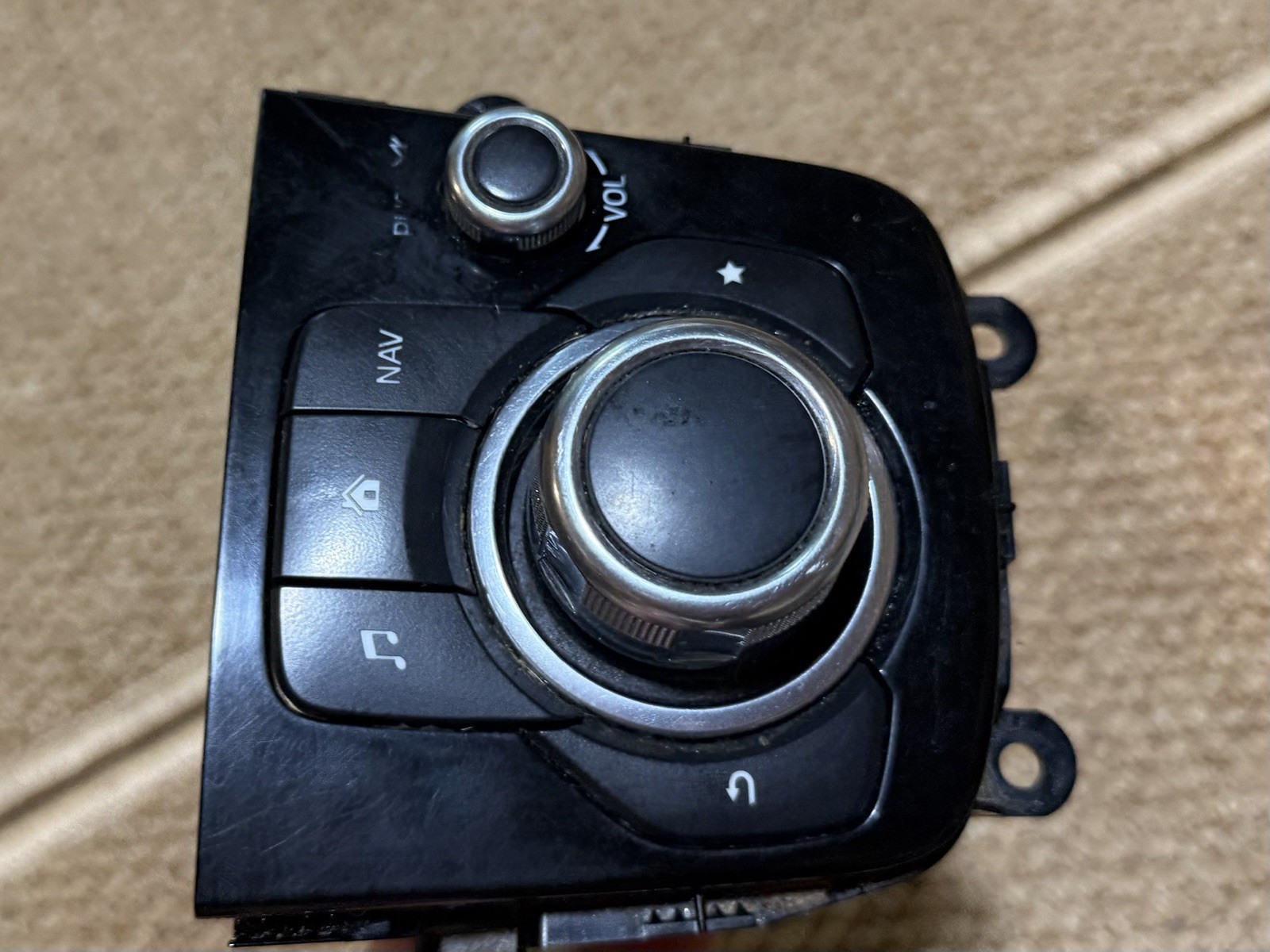 2014-2018 Mazda 3 Radio Control Switch Navigation Console Mounted BHN166CM0C OEM